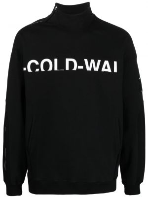 Sweatjacke mit print A-cold-wall* schwarz