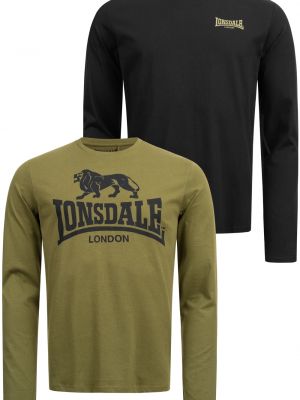 Polo majica z dolgimi rokavi Lonsdale