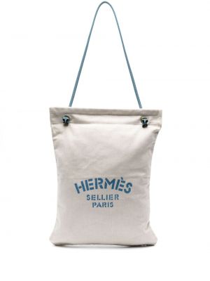 Borsa shopper Hermès beige