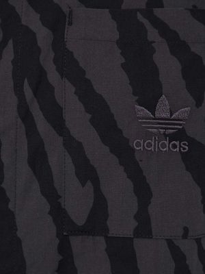 Bombažna srajca Adidas Originals črna