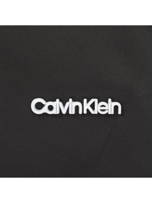 Taška přes rameno z nylonu relaxed fit Calvin Klein černá