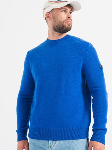 Кашемировый шерстяной свитер Diesel синий