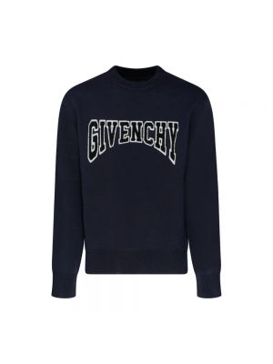 Sweter Givenchy niebieski