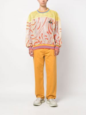 Bluza z siateczką Vivienne Westwood żółta