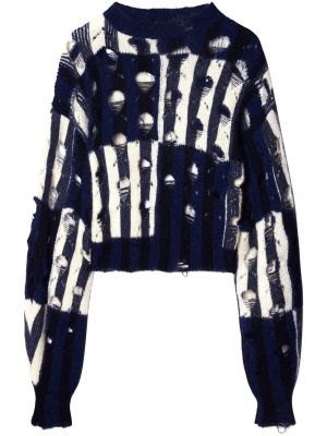 Strick distressed pullover Off-white