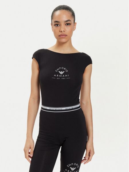 Body slim fit Emporio Armani Underwear negru