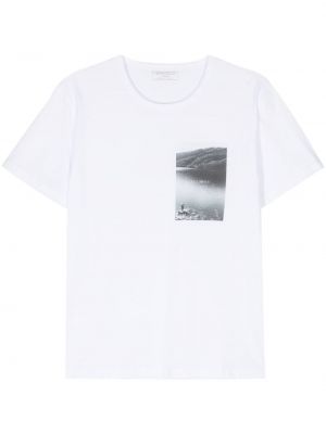 Βαμβακερή μπλούζα Société Anonyme λευκό