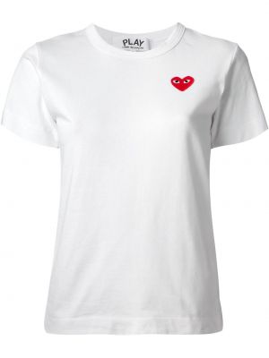 Тениска Comme Des Garçons бяло