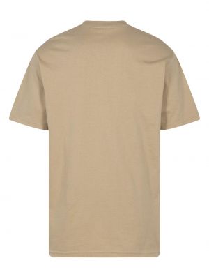 T-shirt aus baumwoll Supreme beige