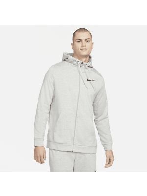Hoodie mit reißverschluss Nike grau