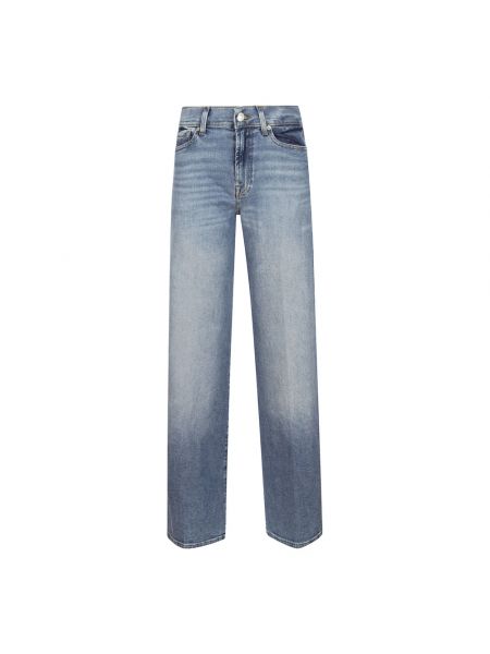 Retro straight jeans 7 For All Mankind blau