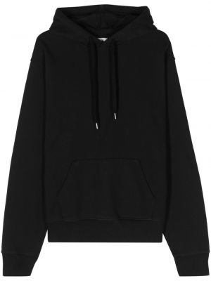 Pamučna hoodie s kapuljačom s printom Arte crna