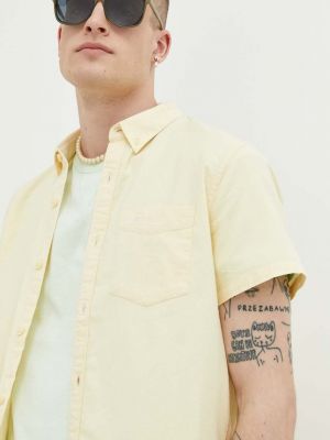 Риза Hollister Co. жълто