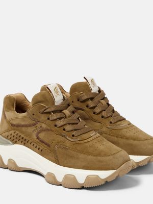 Ruskind sneakers Hogan brun