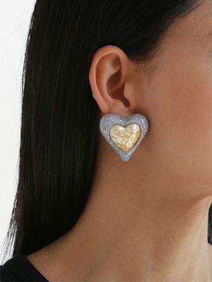 Boucles d'oreilles de motif coeur Julietta