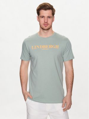 Tricou cu croială lejeră Lindbergh verde