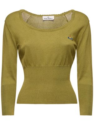 Suéter de cachemir de algodón de punto Vivienne Westwood