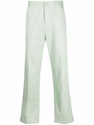 Pantaloni chino din bumbac Ami Paris verde