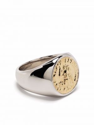 Anillo Tom Wood plateado