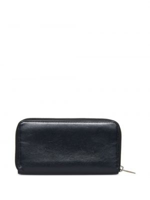 Peněženka na zip Christian Dior černá