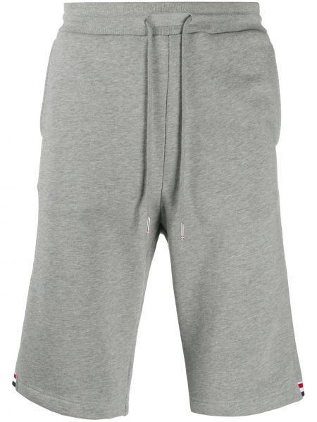Pantalones cortos deportivos Thom Browne gris