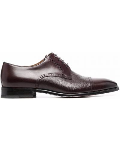 Blonder snøring brogues Corneliani rød