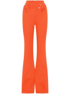 Pantalon taille haute Dion Lee orange