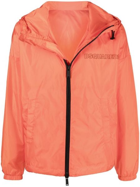 Zip lett jakke Dsquared2 oransje