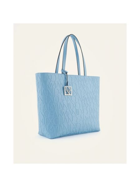 Shopper handtasche Armani Exchange blau