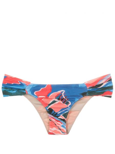 Bikini mit print Clube Bossa blau