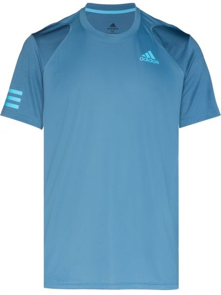 Stripete t-skjorte Adidas Tennis blå