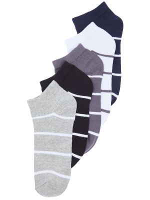 Памучни чорапи на райета Trendyol