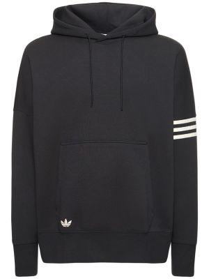Jopa s kapuco Adidas Originals črna