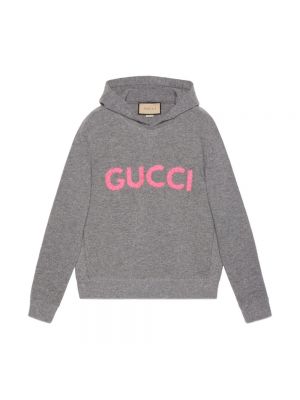 Bluza z kapturem wełniana Gucci