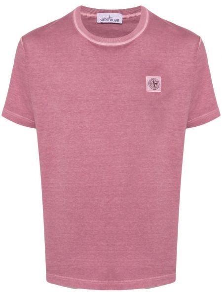 Tişört Stone Island pembe