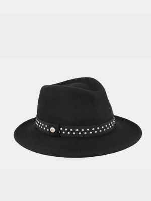 Sombrero de lana M By Flechet negro