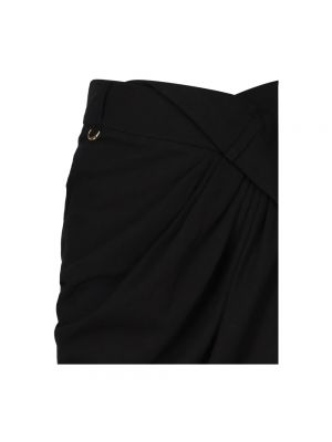 Mini falda de algodón Jacquemus negro