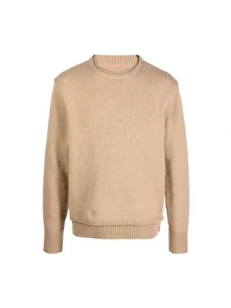 Distressed woll pullover Maison Margiela beige