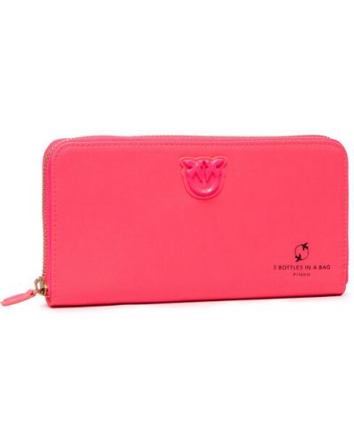 Peňaženka na zips Pinko ružová