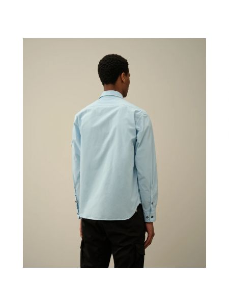 Camisa con bolsillos C.p. Company azul