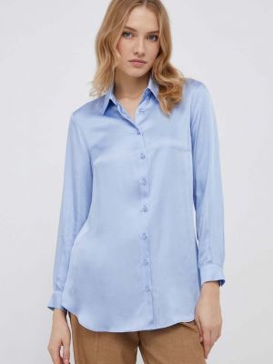 Риза Sisley синьо