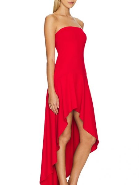 Vestido de tubo ajustado Susana Monaco rojo