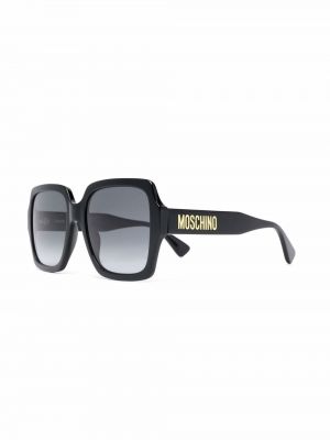 Lunettes de soleil oversize Moschino Eyewear noir