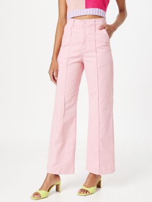 Βαμβακερό παντελόνα Cotton On ροζ