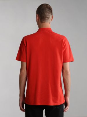 Tricou polo Napapijri roșu