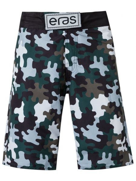 Shorts mit print mit camouflage-print Amir Slama grün