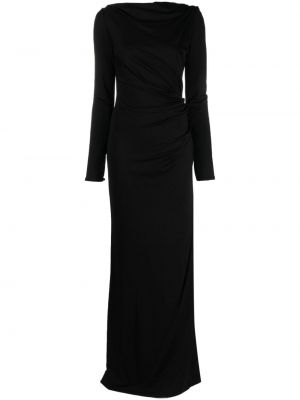 Večernja haljina Del Core crna