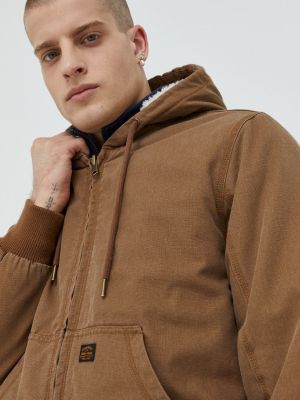 Демисезонная куртка Superdry коричневая