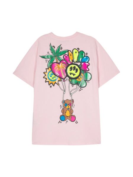 T-shirt mit print Barrow pink