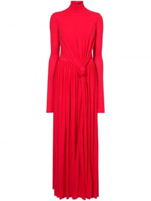 Μάξι φόρεμα από ζέρσεϋ από κρεπ Proenza Schouler κόκκινο